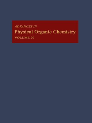 cover image of Advances in Physical Organic Chemistry